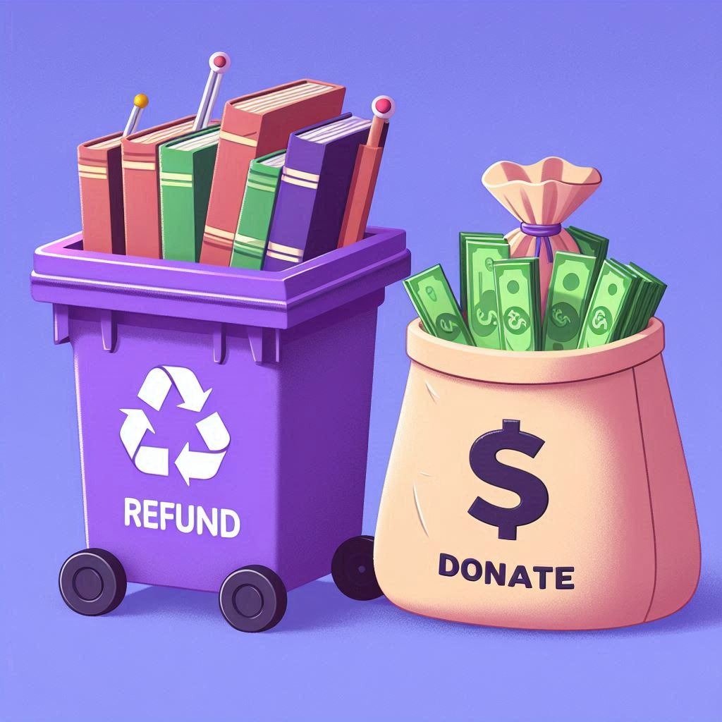 Get Rewarded or Donate